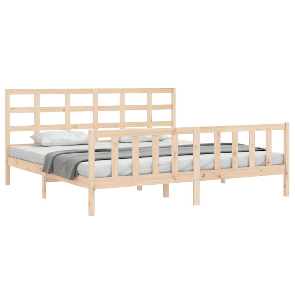 Sengeramme uten madrass 160x200 cm heltre furu