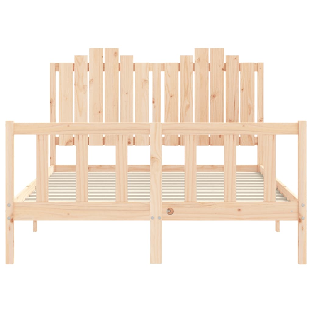 Sengeramme med hodegavl double heltre