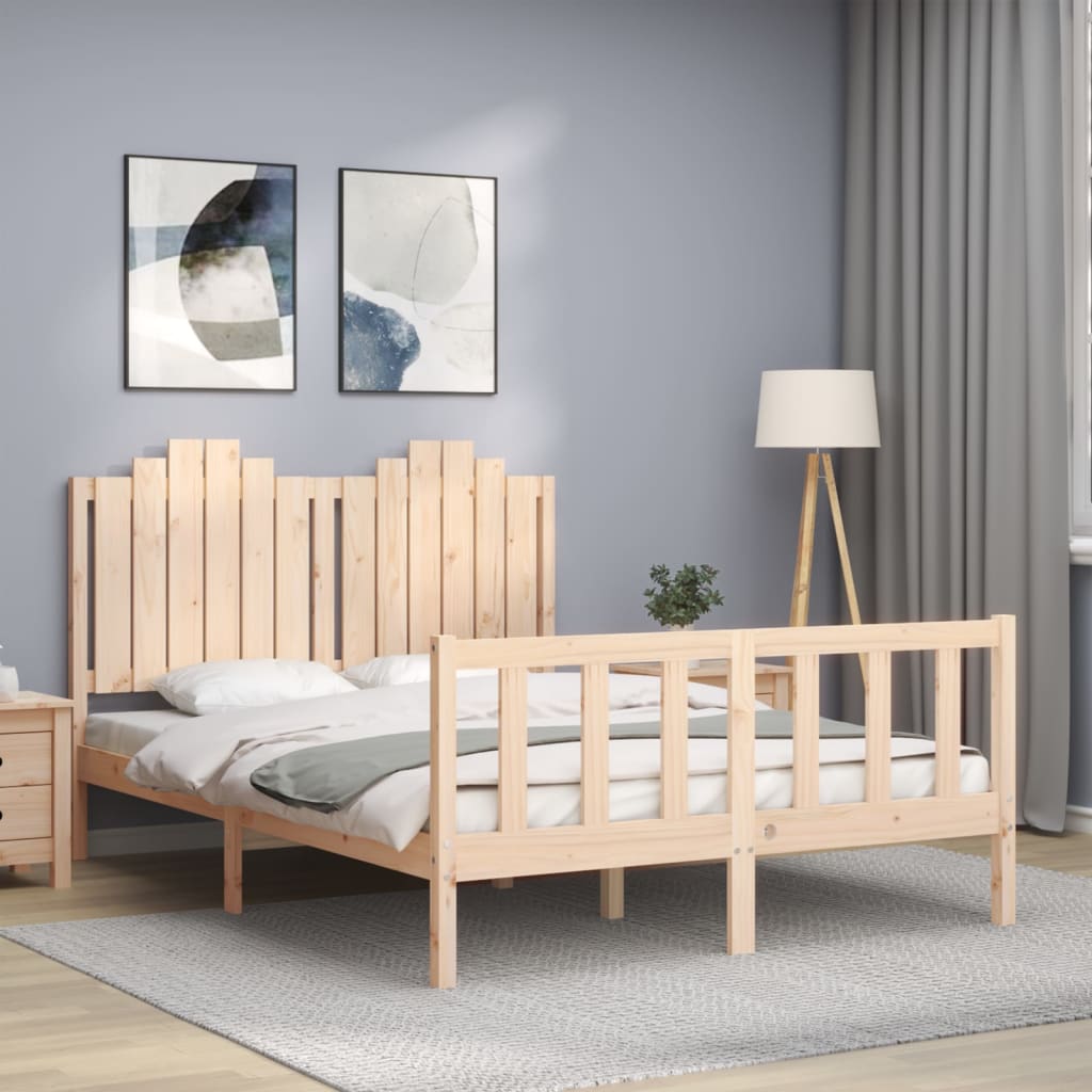 Sengeramme med hodegavl double heltre