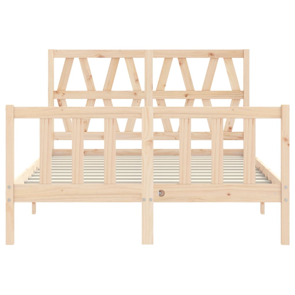 Sengeramme med hodegavl double heltre