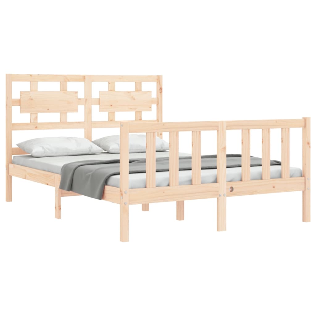 Sengeramme med hodegavl double heltre