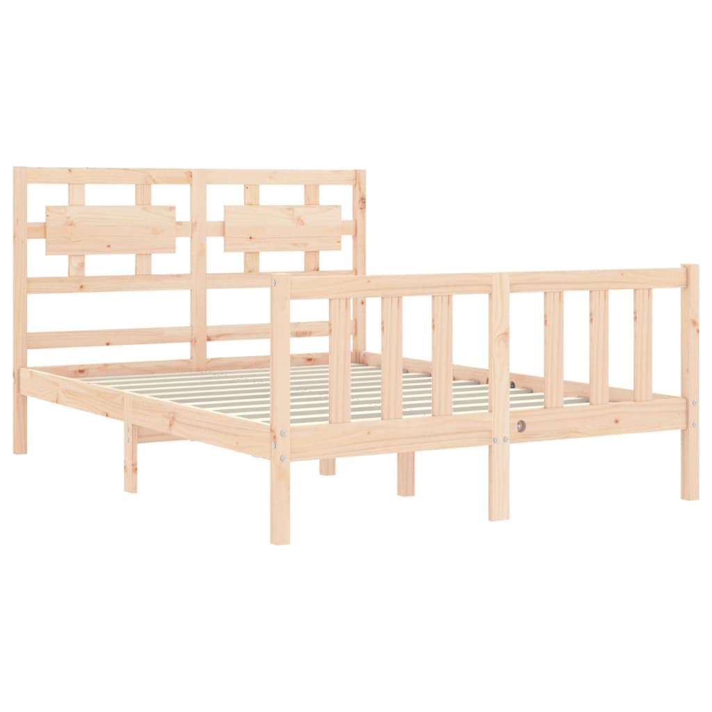 Sengeramme med hodegavl double heltre