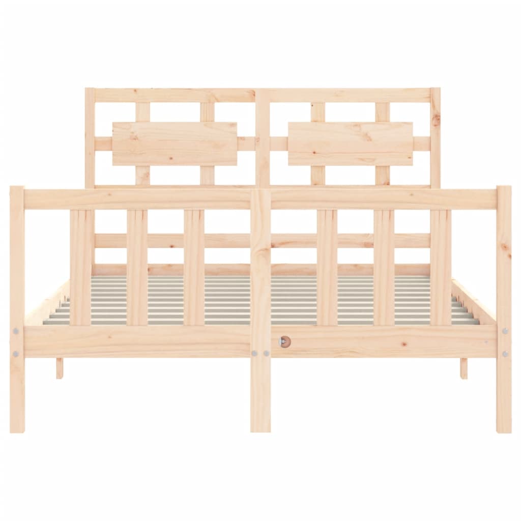 Sengeramme med hodegavl double heltre