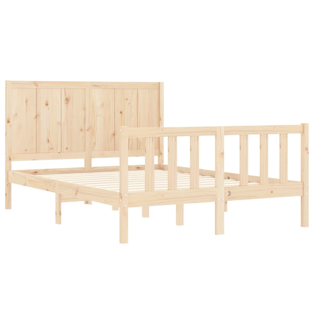 Sengeramme med hodegavl double heltre
