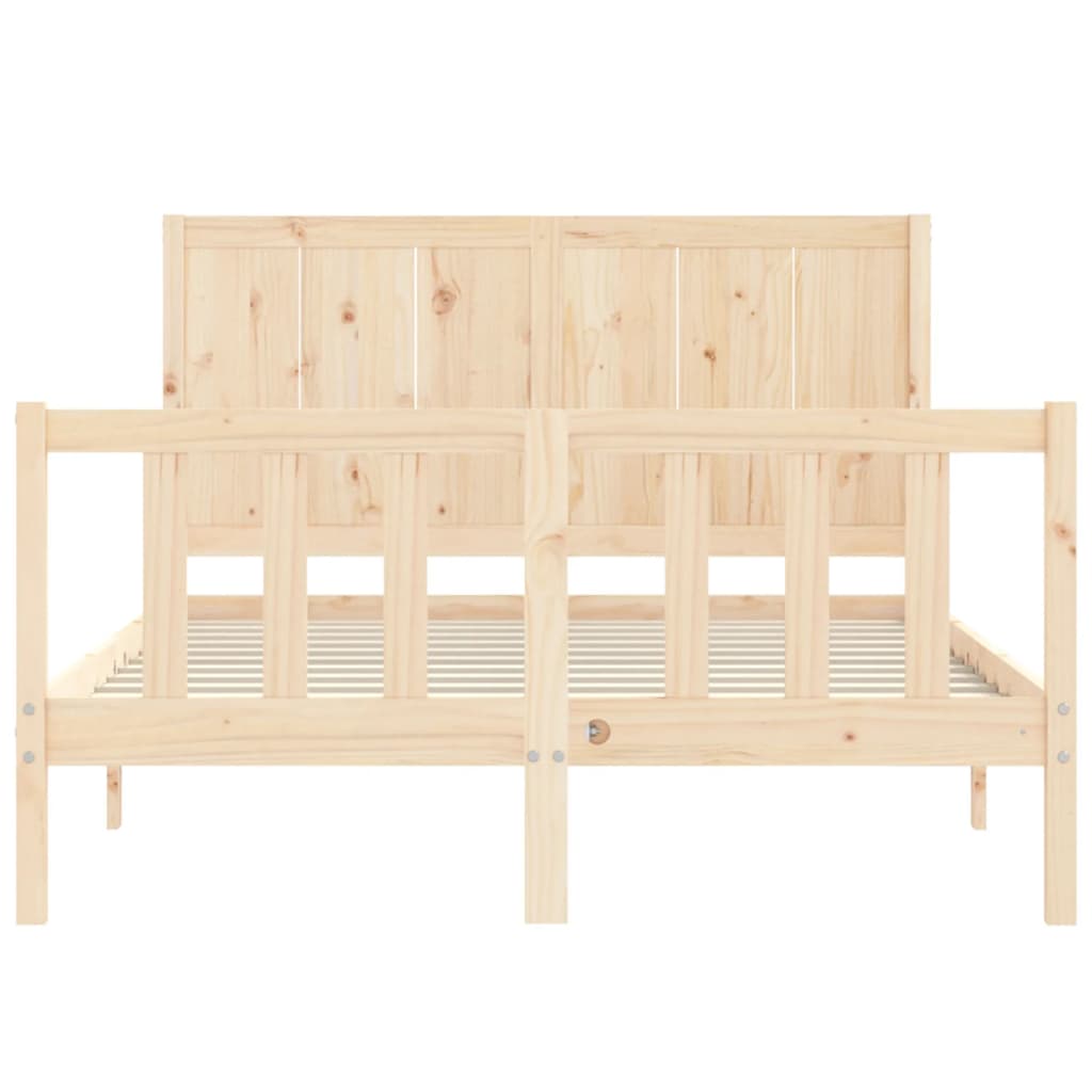 Sengeramme med hodegavl double heltre