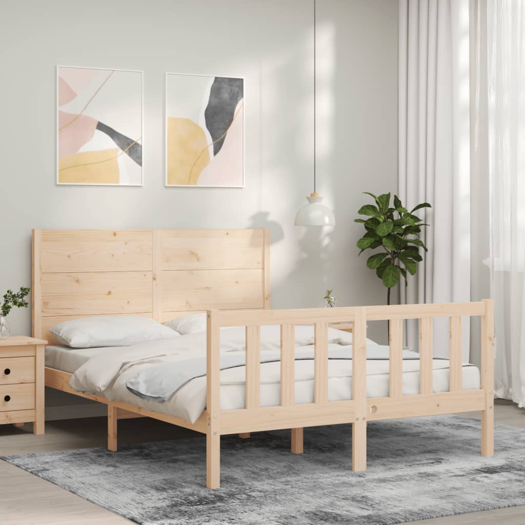 Sengeramme med hodegavl double heltre