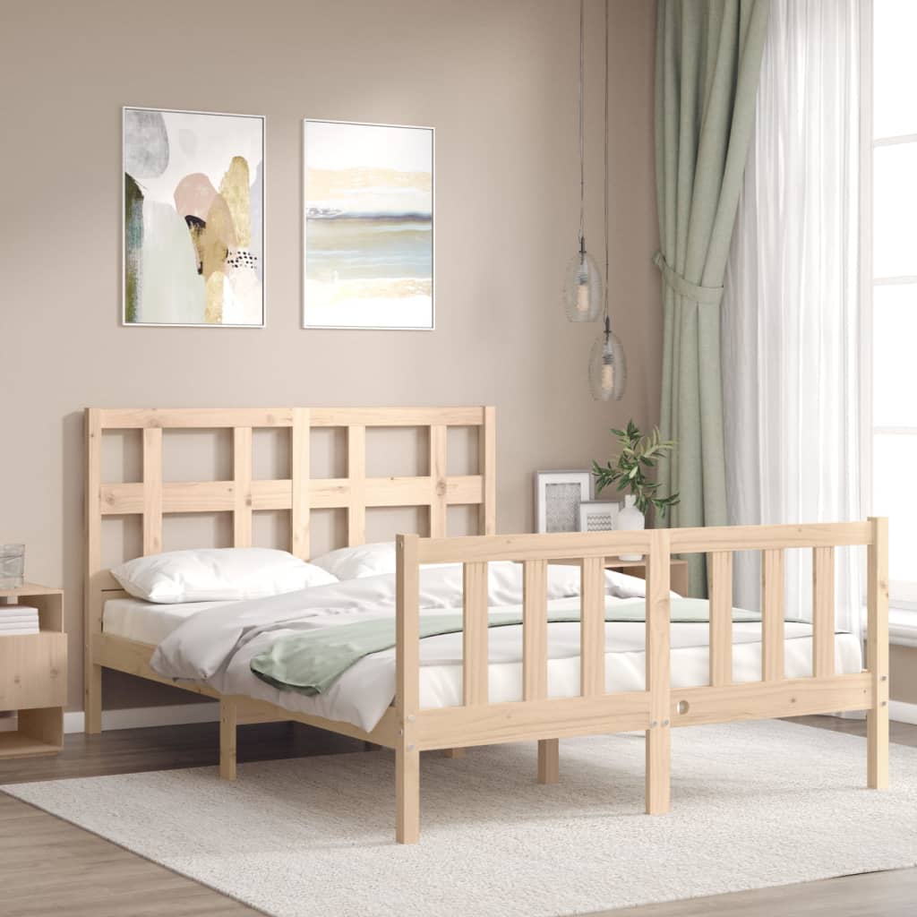 Sengeramme med hodegavl double heltre