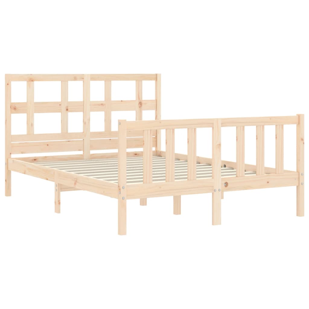 Sengeramme med hodegavl double heltre