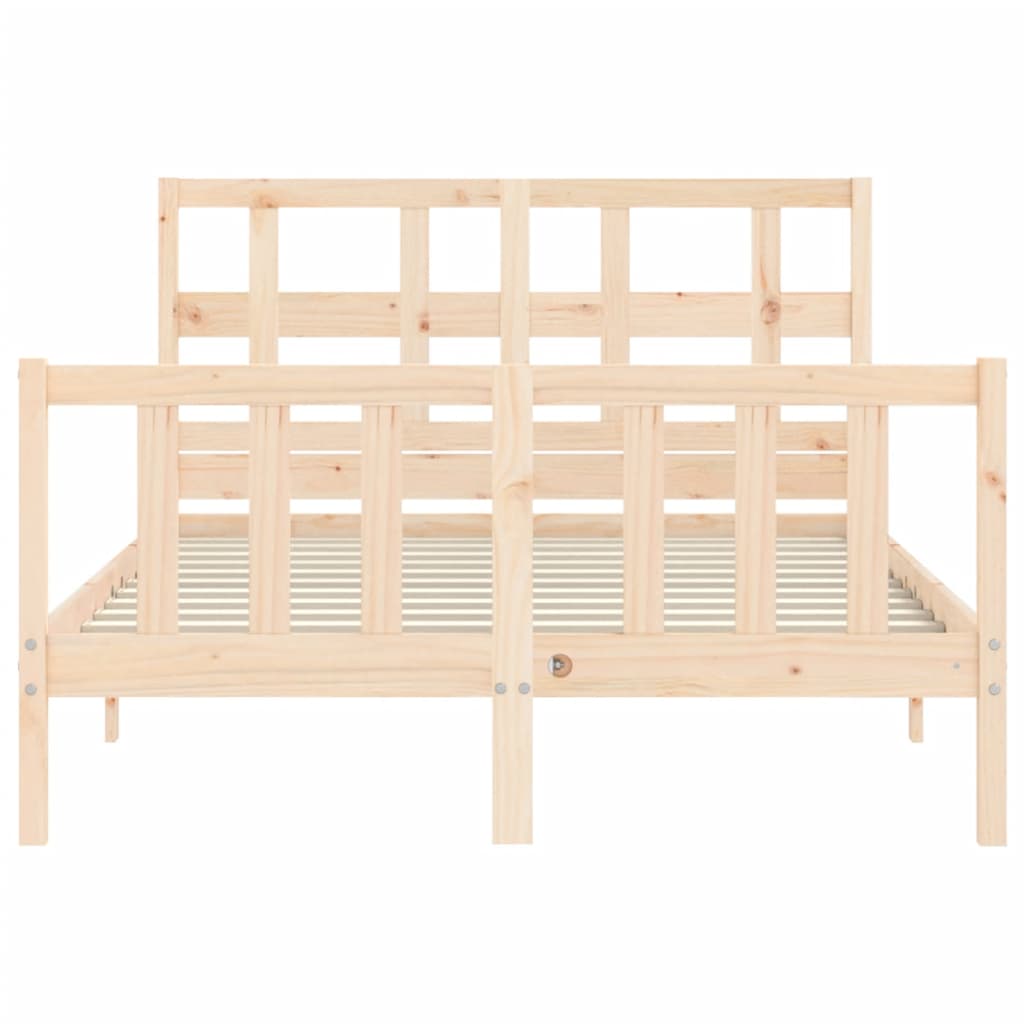Sengeramme med hodegavl double heltre