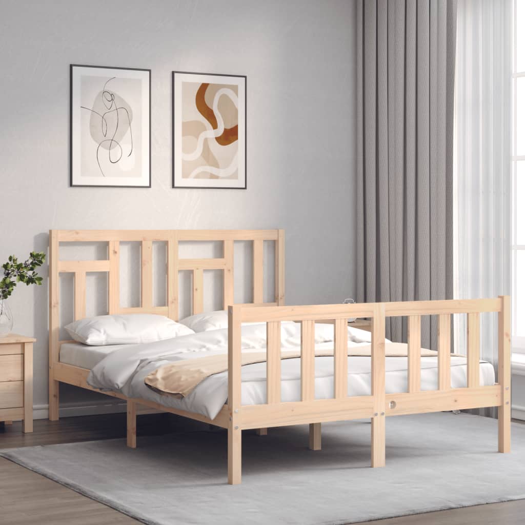 Sengeramme med hodegavl double heltre