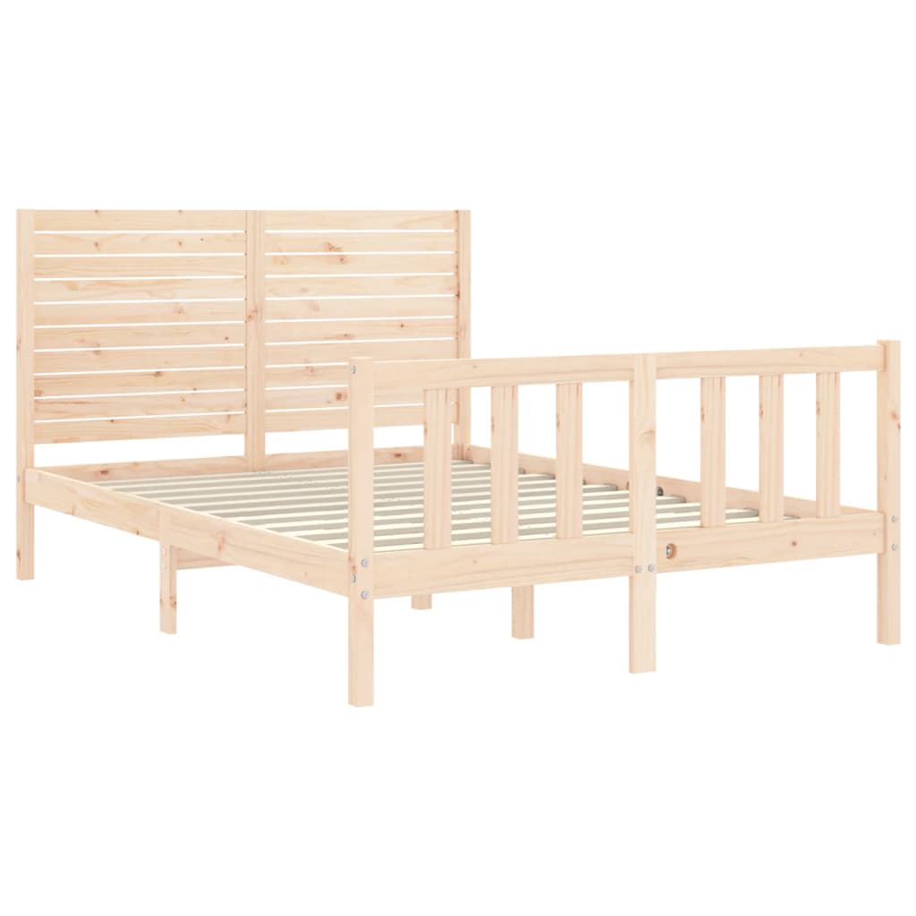 Sengeramme med hodegavl double heltre