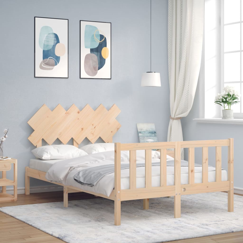 Sengeramme med hodegavl double heltre