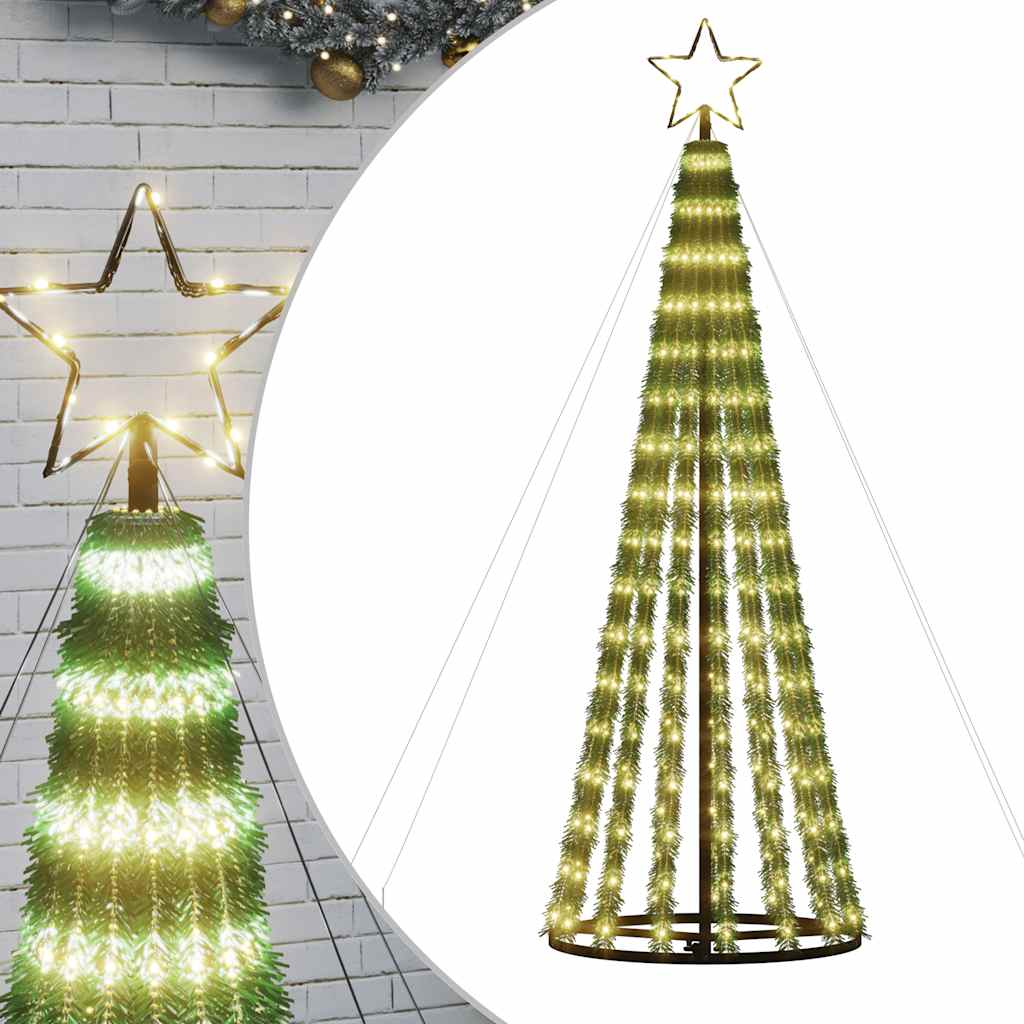 LED Juletre 275 LEDs Varm Hvit 180 cm