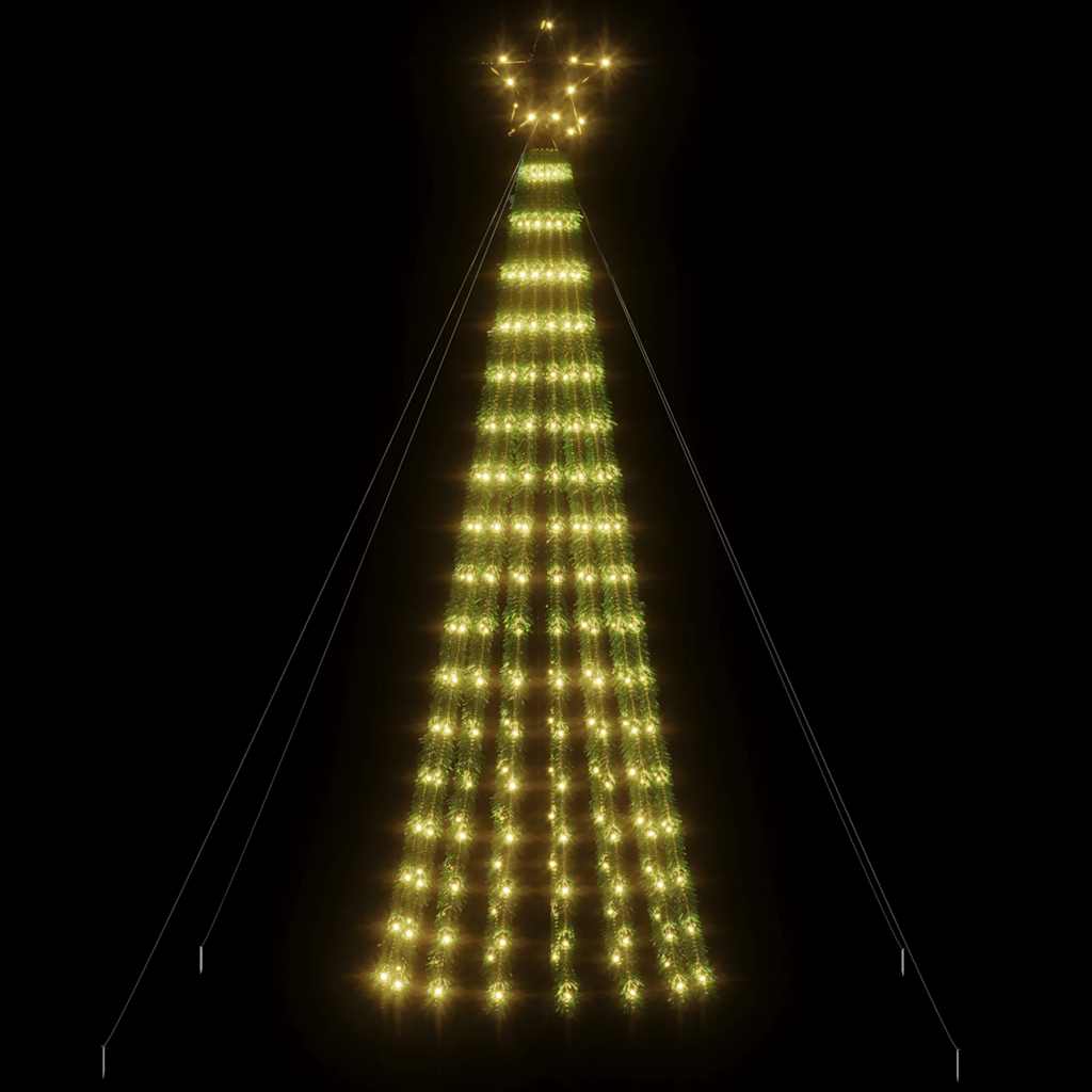 LED Juletre 275 LEDs Varm Hvit 180 cm