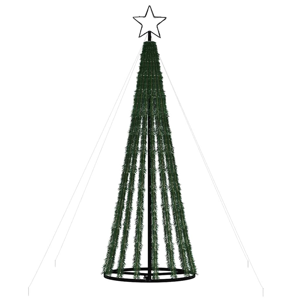 LED Juletre 275 LEDs Kald Hvit 180 cm