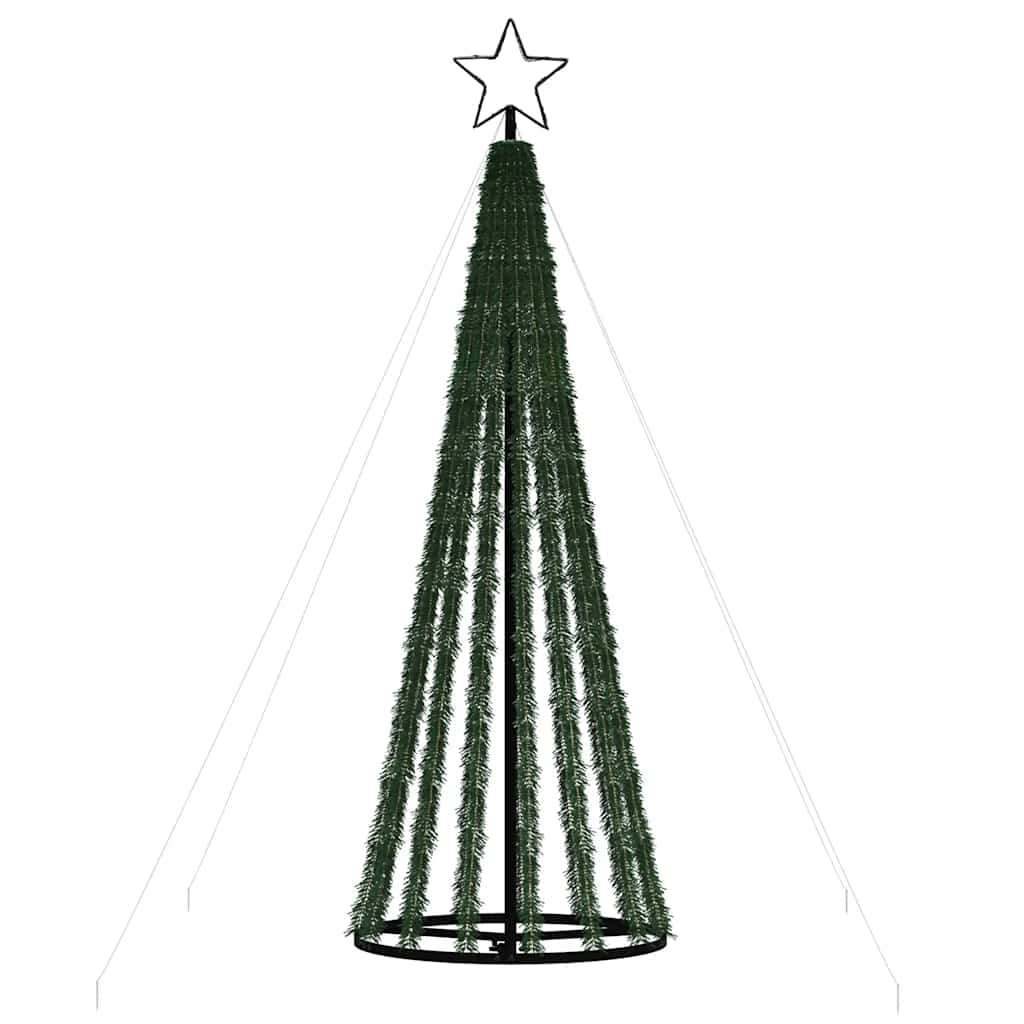LED Juletre 275 LEDs Blå 180 cm