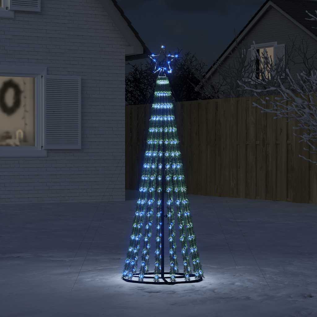LED Juletre 275 LEDs Blå 180 cm