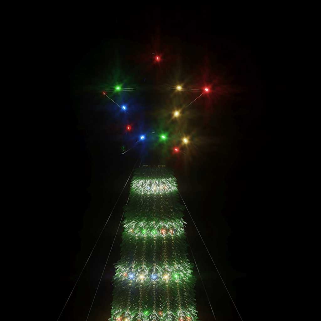 LED juletre 275 LEDs Fargerike 180 cm