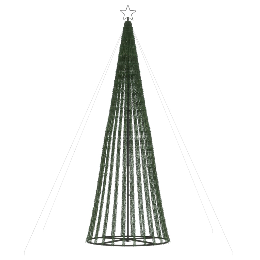 LED Juletre 688 LEDs Varm Hvit 300 cm