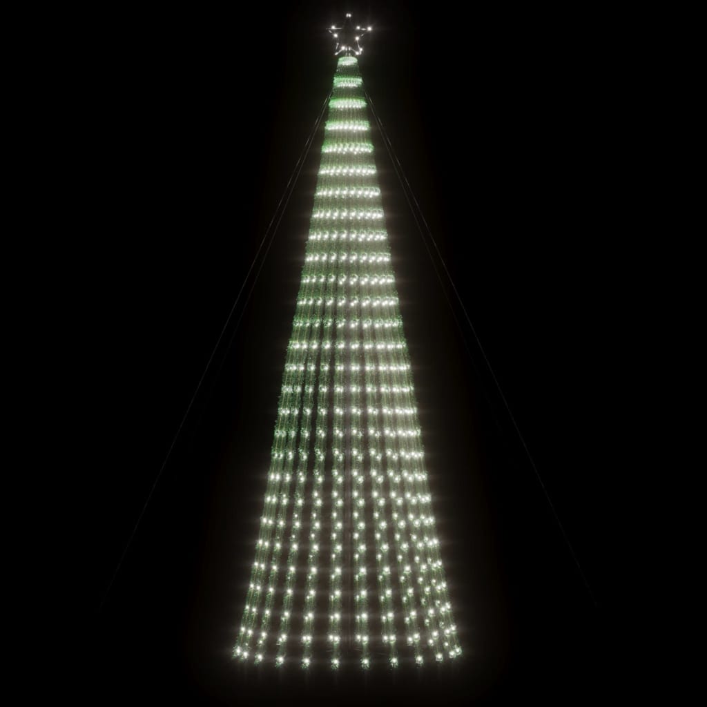 LED Juletre 688 LEDer Kald Hvit 300 cm
