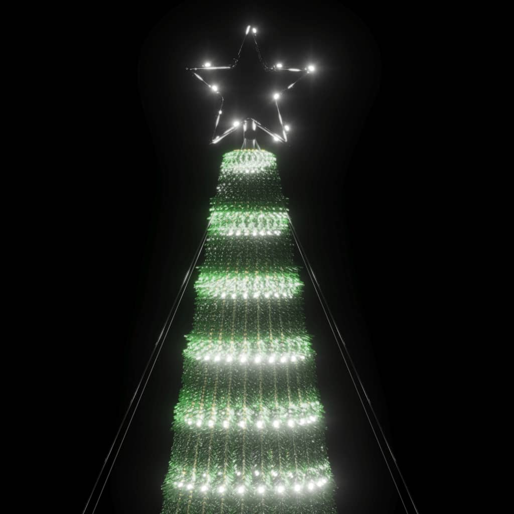 LED Juletre 688 LEDer Kald Hvit 300 cm