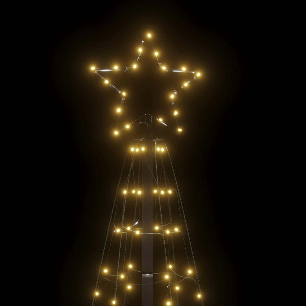 LED Juletre med Spikes 220 LEDs Varm Hvit 180 cm