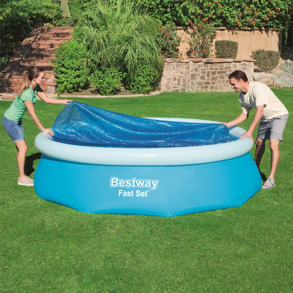 Bestway Soldrevet bassengtrekk Flowclear 305 cm