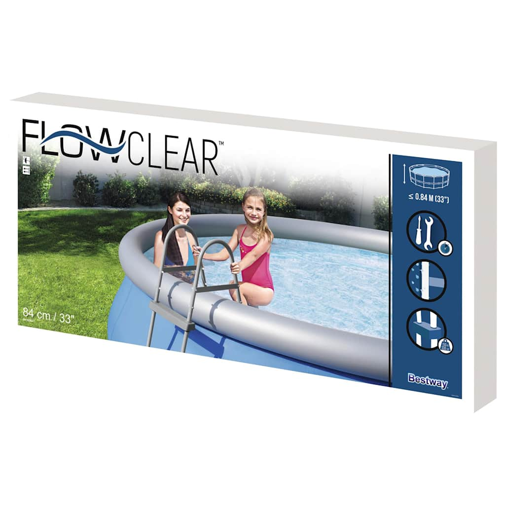 Bestway Bassengstige 2-trinns Flowclear 84 cm