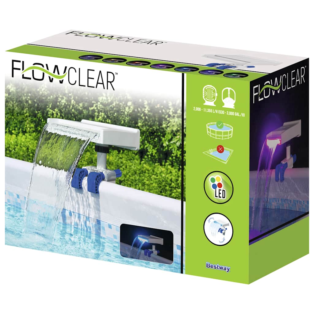 Bestway Flowclear Beroligende LED-foss