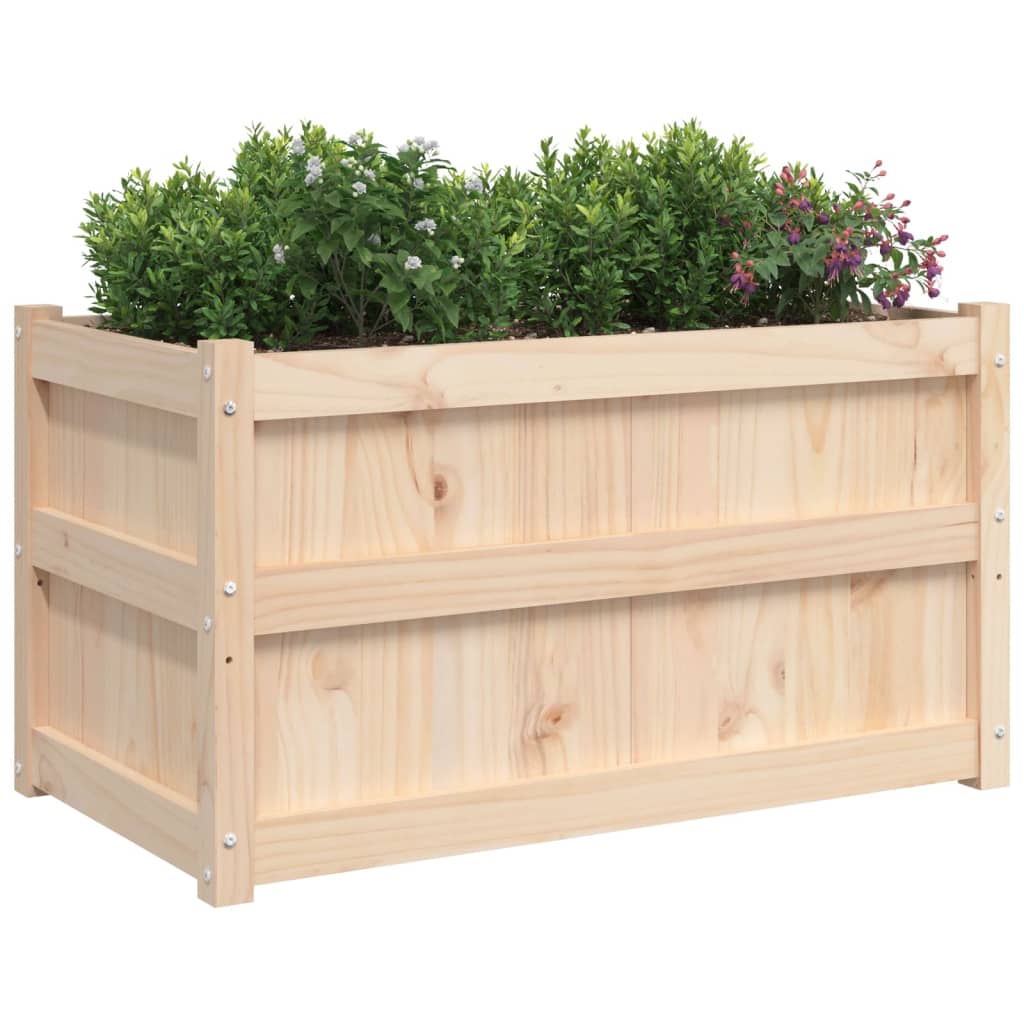 Hageplantekasse 90x50x50 cm heltre furu