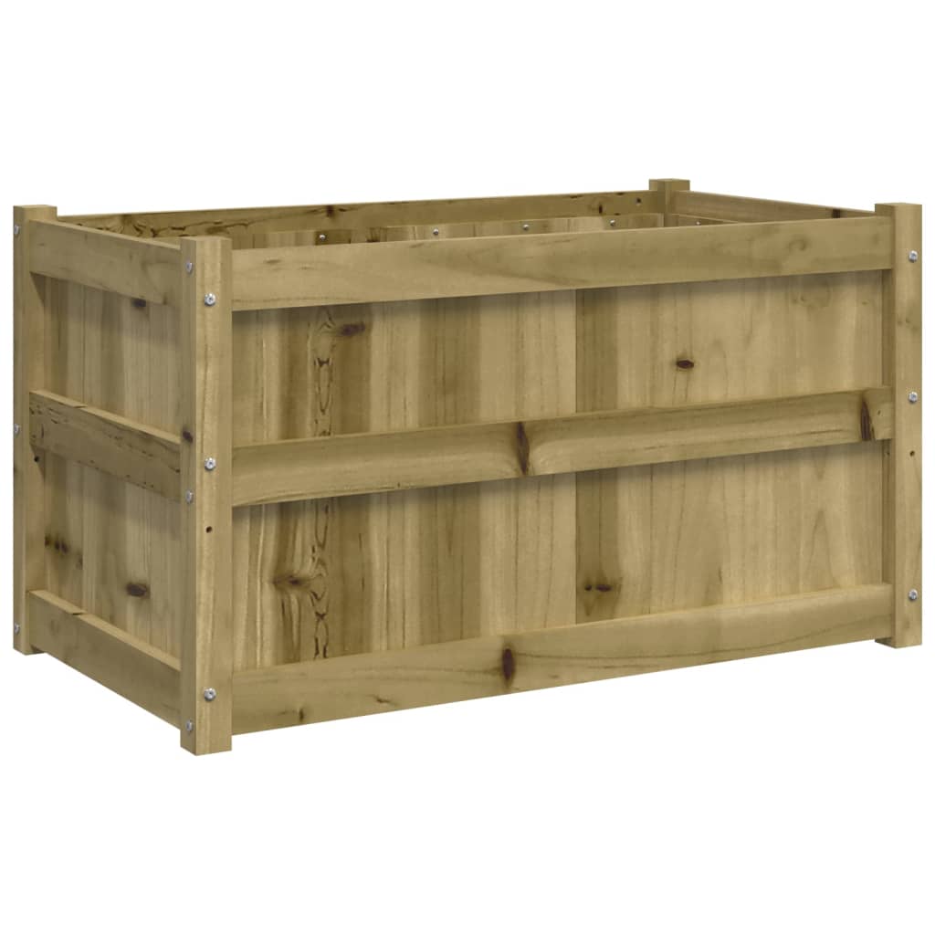 Hageplantekasse 90x50x50 cm impregnert furu