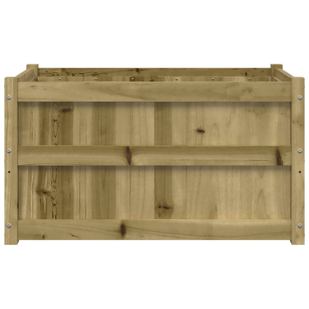 Hageplantekasse 90x50x50 cm impregnert furu