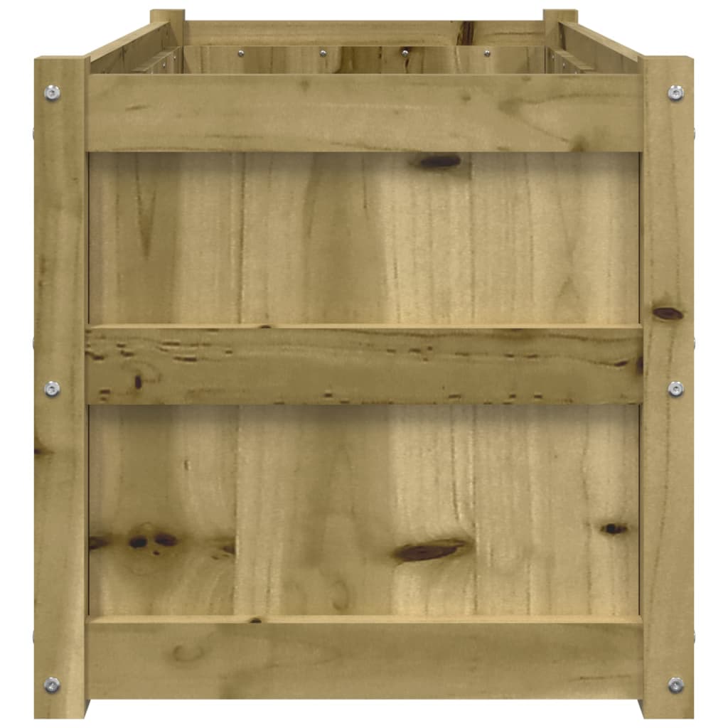 Hageplantekasse 90x50x50 cm impregnert furu