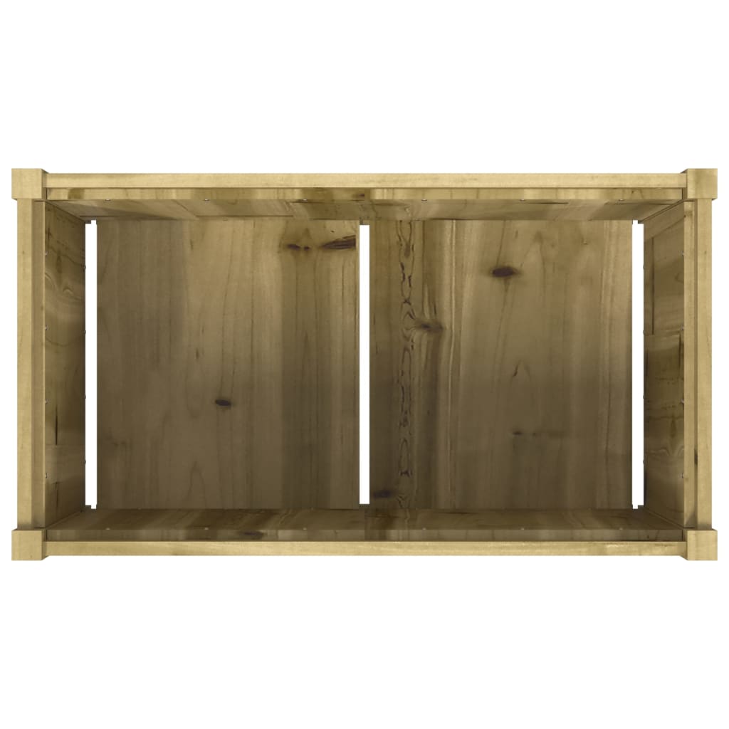 Hageplantekasse 90x50x50 cm impregnert furu