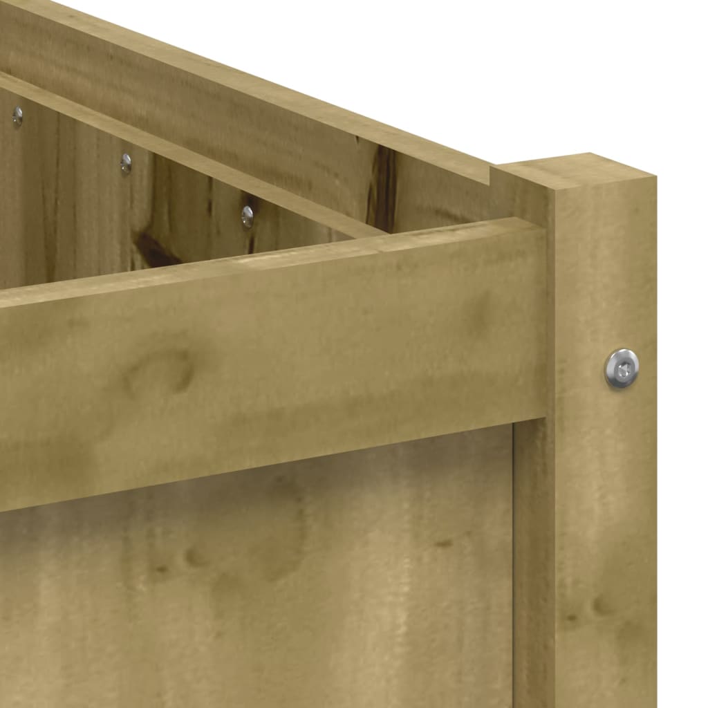 Hageplantekasse 90x50x50 cm impregnert furu