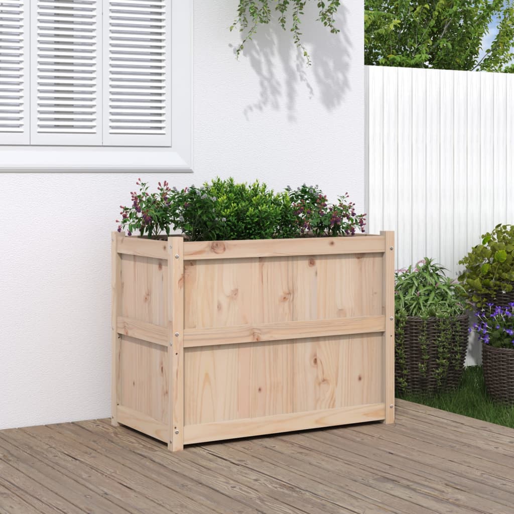 Hageplantekasse 90x50x70 cm heltre furu