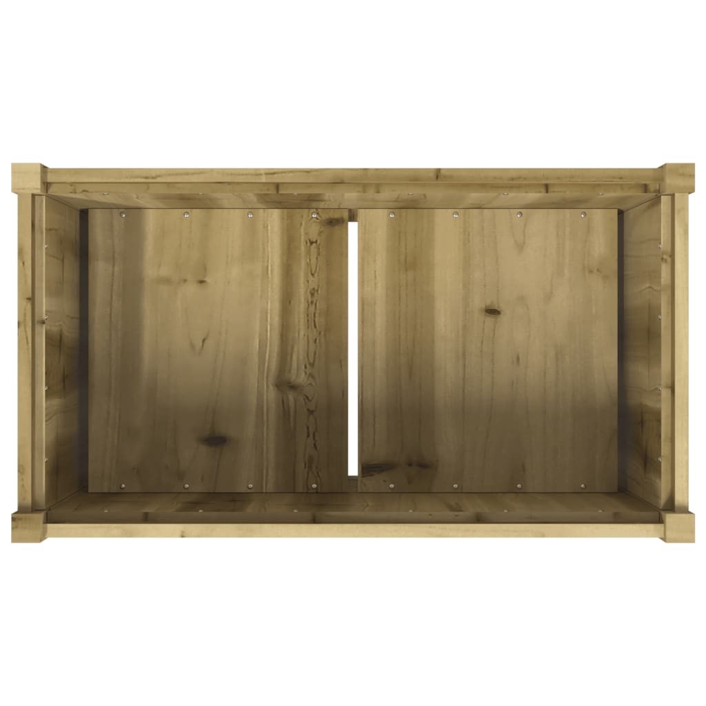 Hageplantekasse 90x50x70 cm impregnert furu