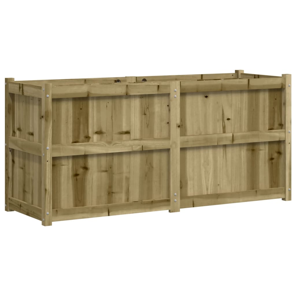 Hageplantekasse 150x50x70 cm impregnert furu