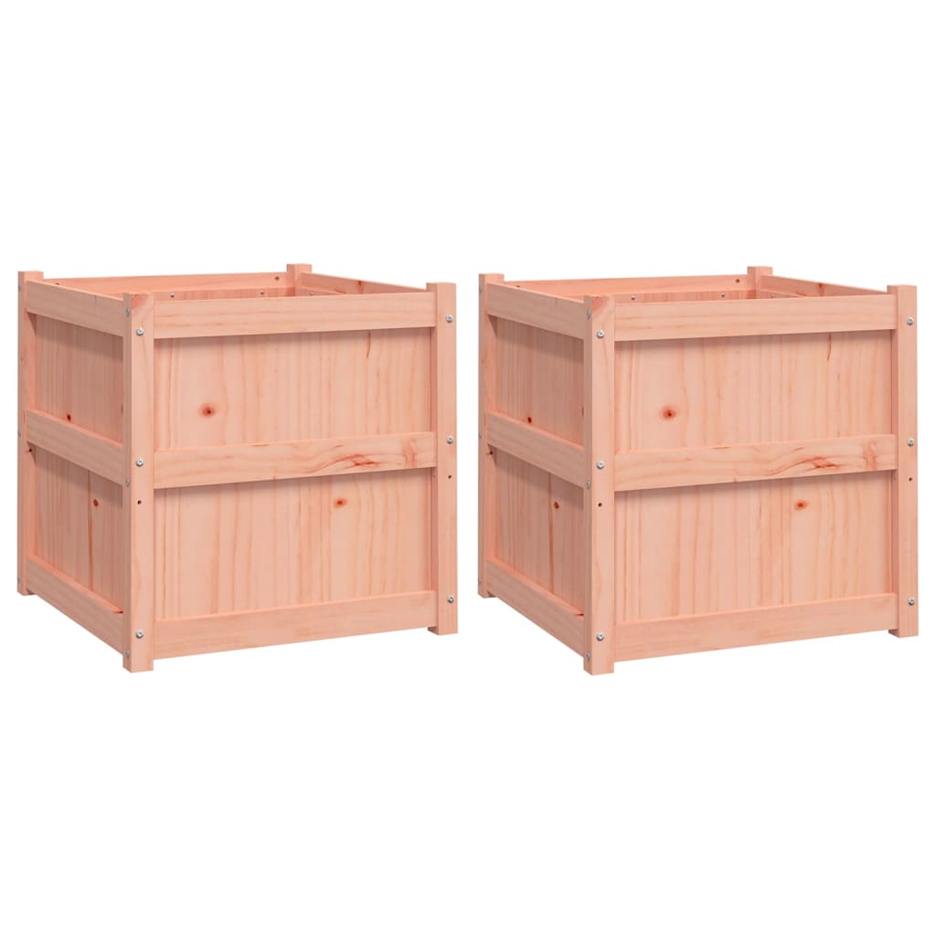 Hageplantekasse 2 stk heltre douglasgran