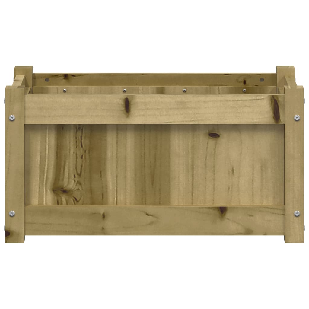 Hageplantekasse 60x31x31 cm impregnert furu
