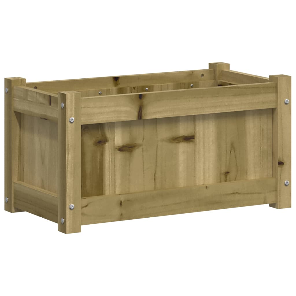 Hageplantekasse 60x31x31 cm impregnert furu