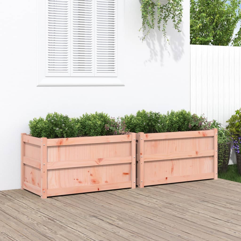 Hageplantekasse 2 stk heltre douglasgran