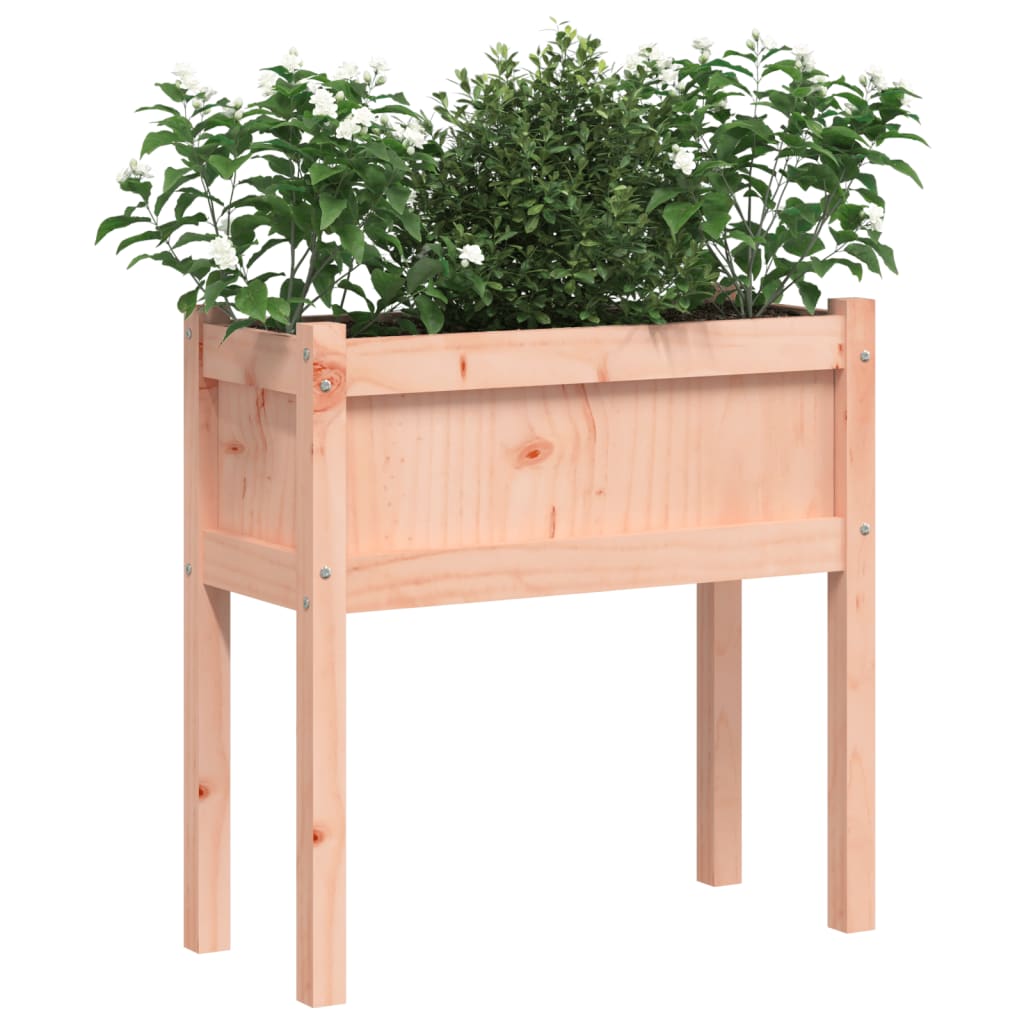 Hageplantekasse med ben 70x31x70 cm heltre douglasgran