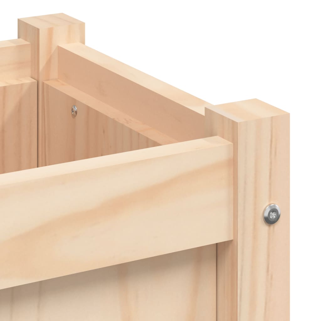Hageplantekasse med ben 110x31x70 cm heltre furu