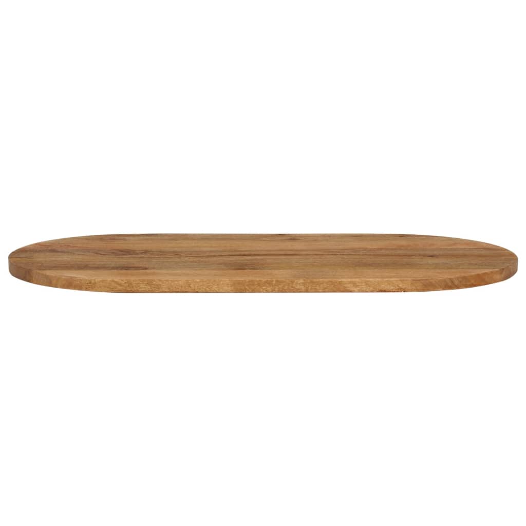 Bordplate 90x40x2,5 cm oval heltre mango