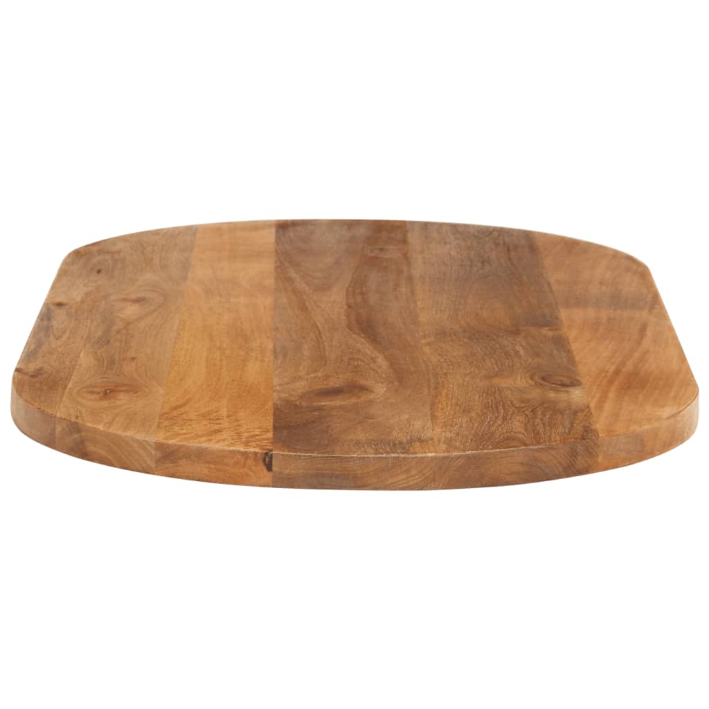 Bordplate 80x40x3,8 cm oval heltre mango