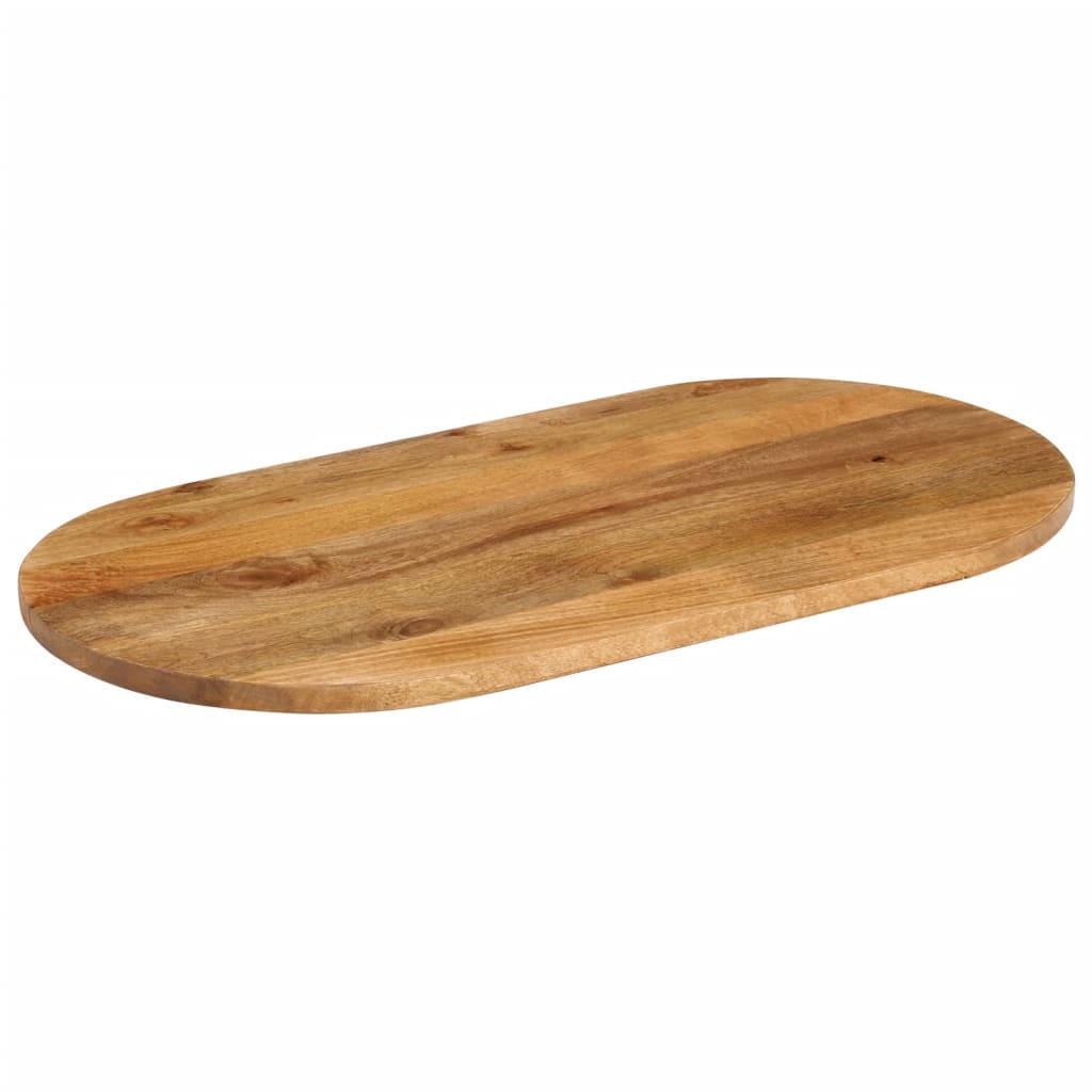 Bordplate 90x40x3,8 cm oval heltre mango