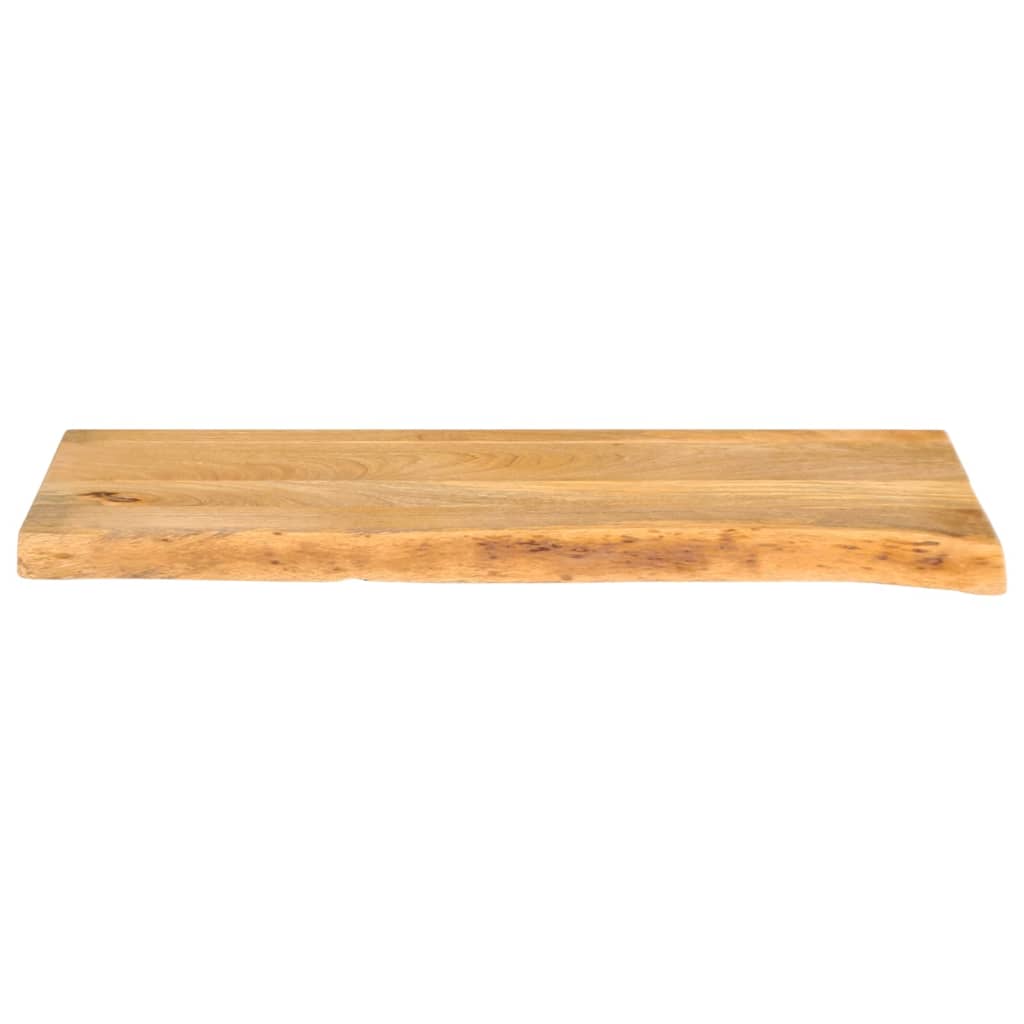 Bordplate naturlig kant 70x20x3,8 cm heltre mango