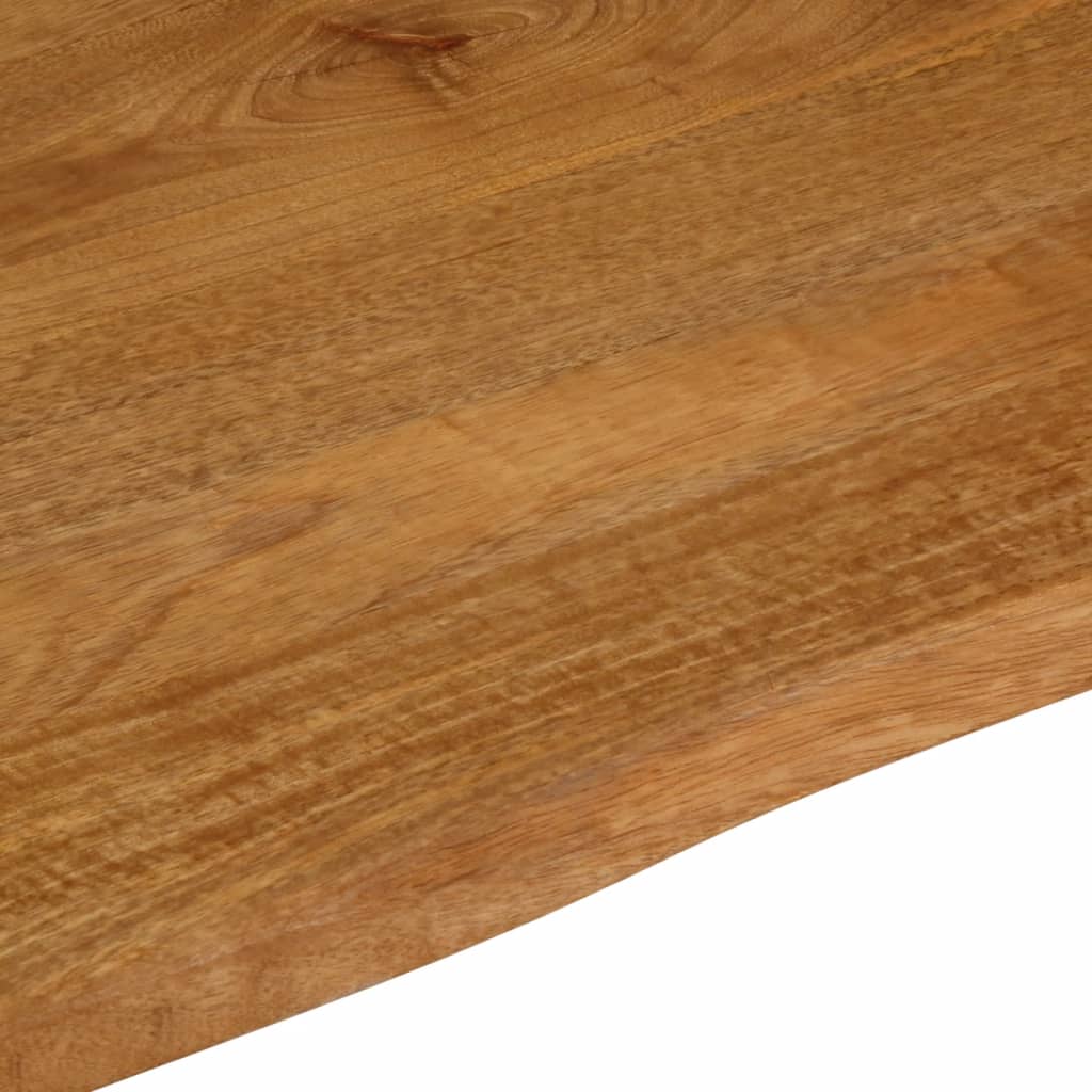 Bordplate naturlig kant 180x30x2,5 cm heltre mango
