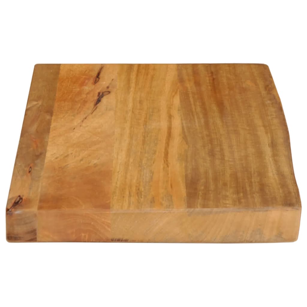 Bordplate naturlig kant 60x20x3,8 cm heltre mango